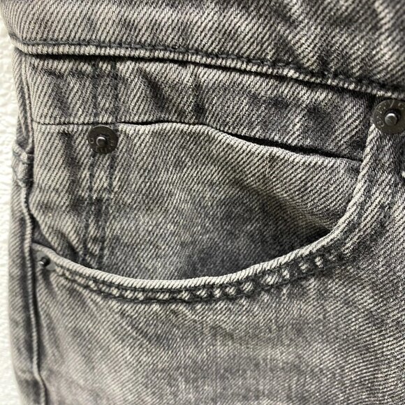 NEW ALEXANDER WANG Women’s Slim Leg Jeans – Faded Black Size 25 x 32 - Picture 4 of 9